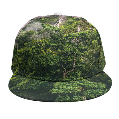 High Mountain Print Snapback Cap