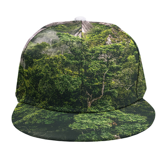 High Mountain Print Snapback Cap