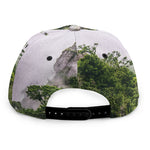 High Mountain Print Snapback Cap