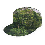 High Mountain Print Snapback Cap