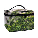 High Mountain Print Travel Makeup Bag