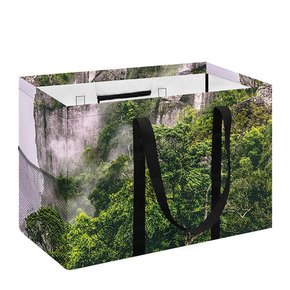 High Mountain Print Utility Tote Bag
