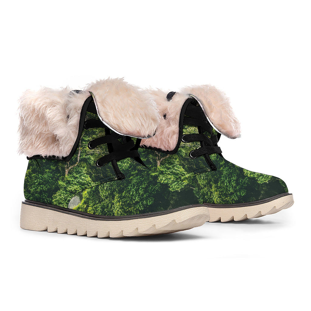 High Mountain Print Winter Boots