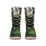 High Mountain Print Winter Boots