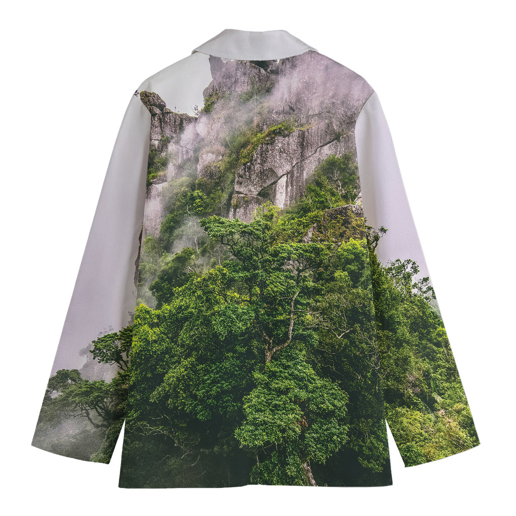High Mountain Print Women's Blazer
