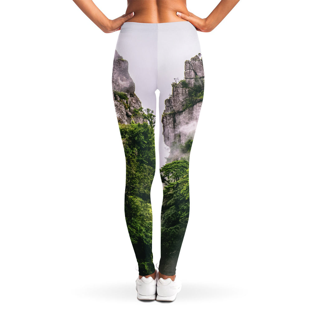 High Mountain Print Women's Leggings