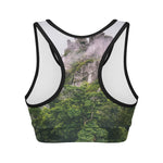 High Mountain Print Women's Sports Bra