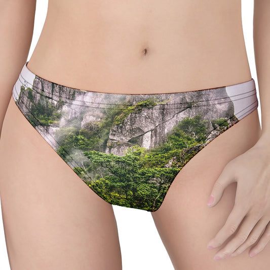 High Mountain Print Women's Thong