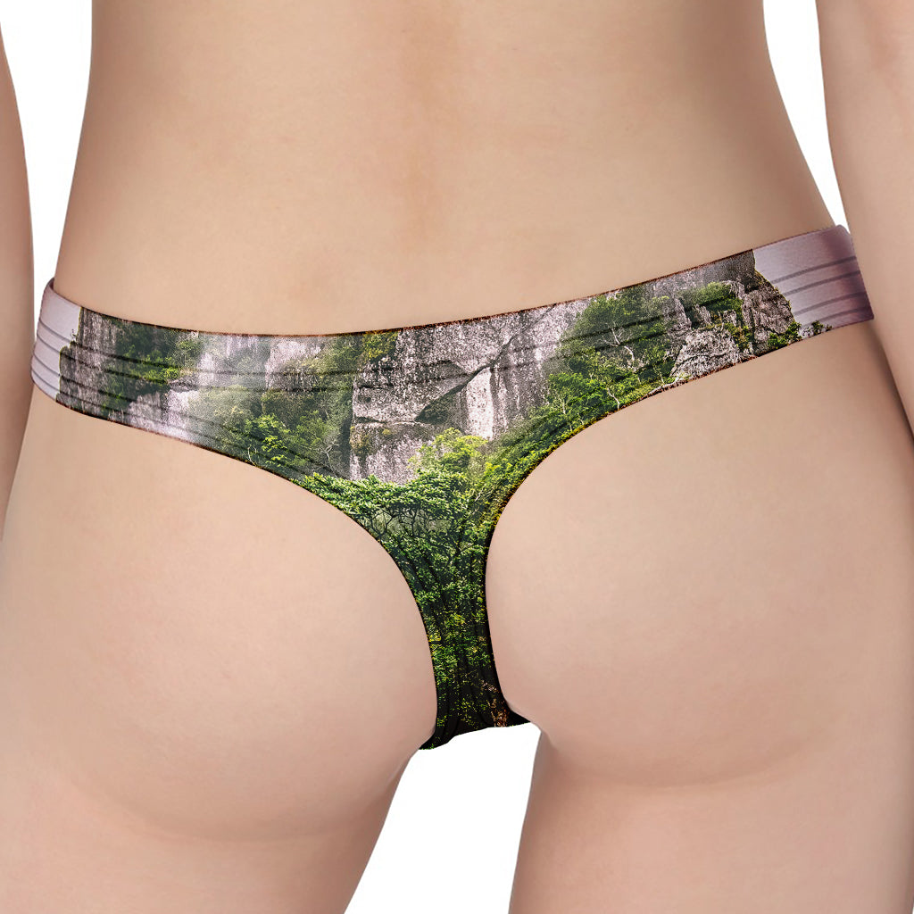 High Mountain Print Women's Thong