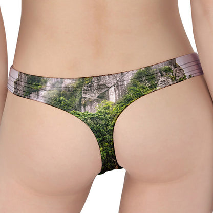 High Mountain Print Women's Thong
