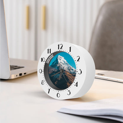 Himalaya Mountain Print Alarm Clock