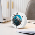Himalaya Mountain Print Alarm Clock