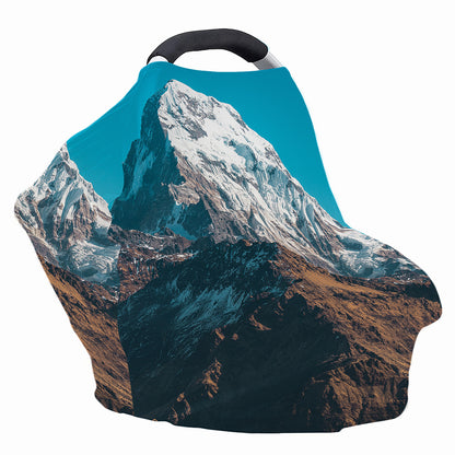 Himalaya Mountain Print Baby Seat Cover
