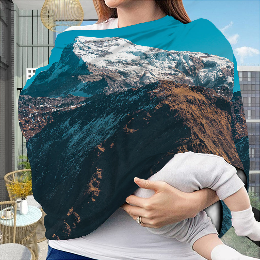 Himalaya Mountain Print Baby Seat Cover