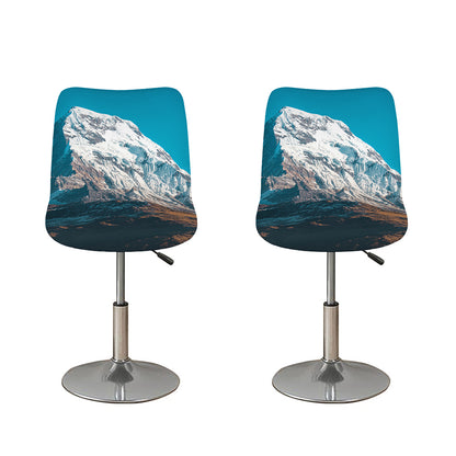 Himalaya Mountain Print Bar Stool Covers