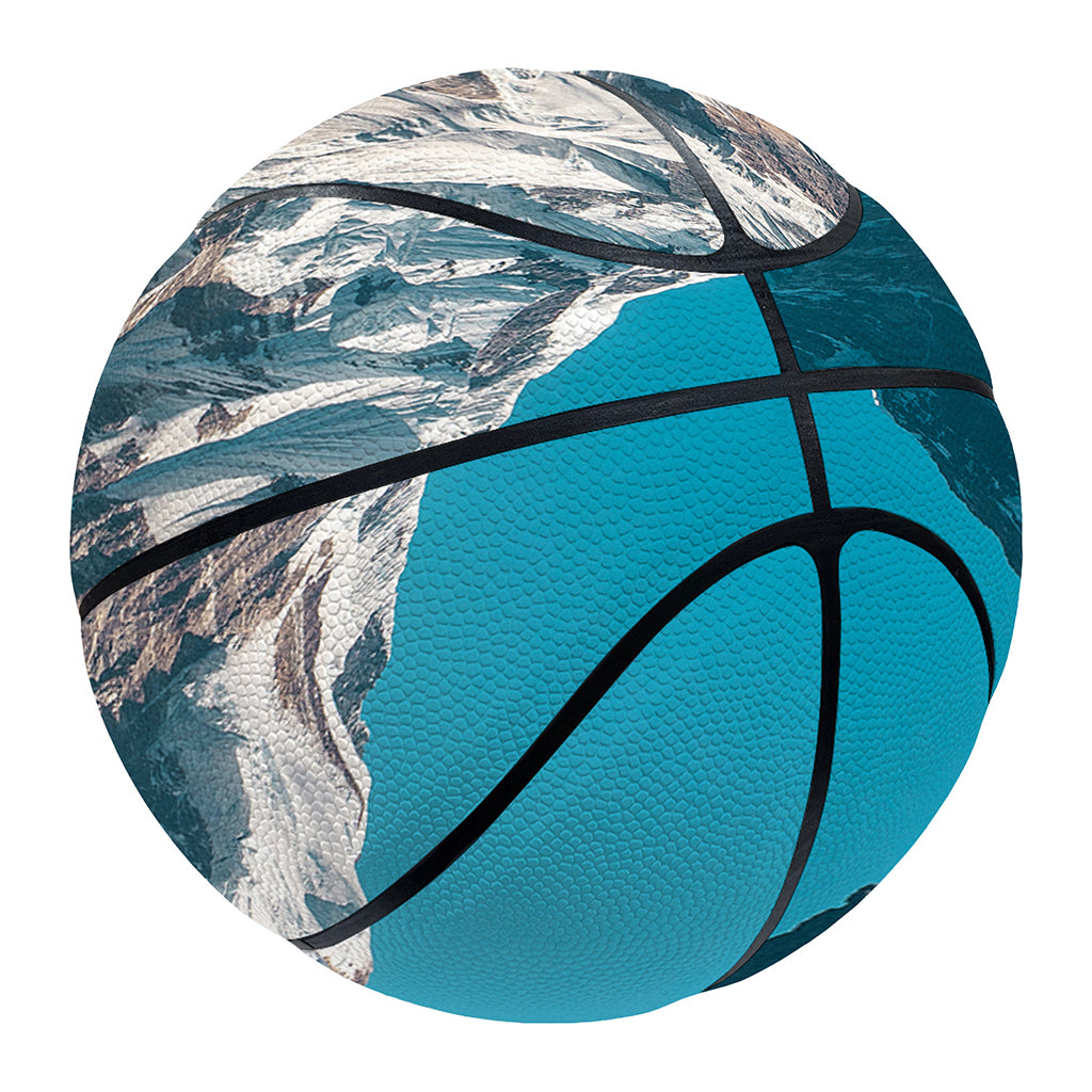 Himalaya Mountain Print Basketball