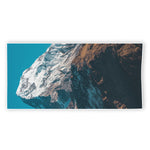 Himalaya Mountain Print Beach Towel