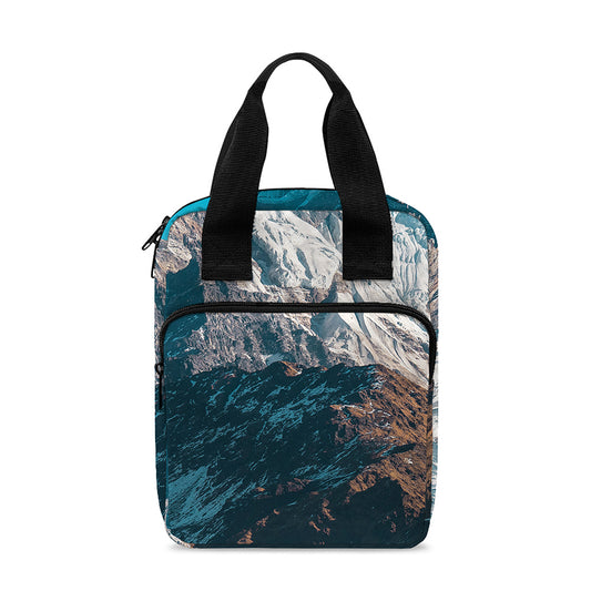 Himalaya Mountain Print Bible Tote Bag