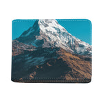 Himalaya Mountain Print Bifold Wallet