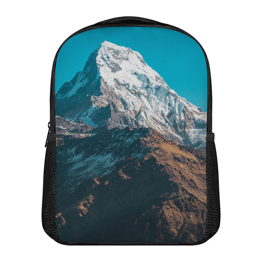 Himalaya Mountain Print Casual Backpack