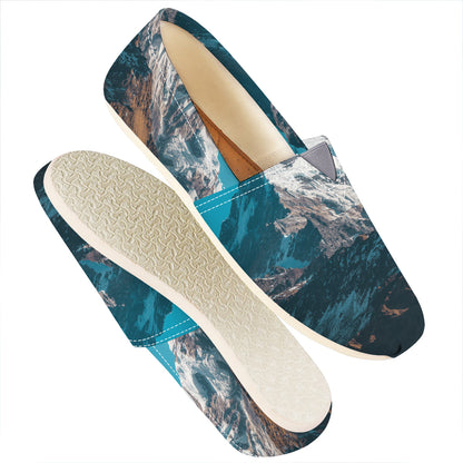 Himalaya Mountain Print Casual Shoes