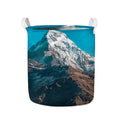 Himalaya Mountain Print Collapsible Laundry Basket