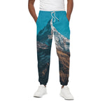 Himalaya Mountain Print Cotton Pants