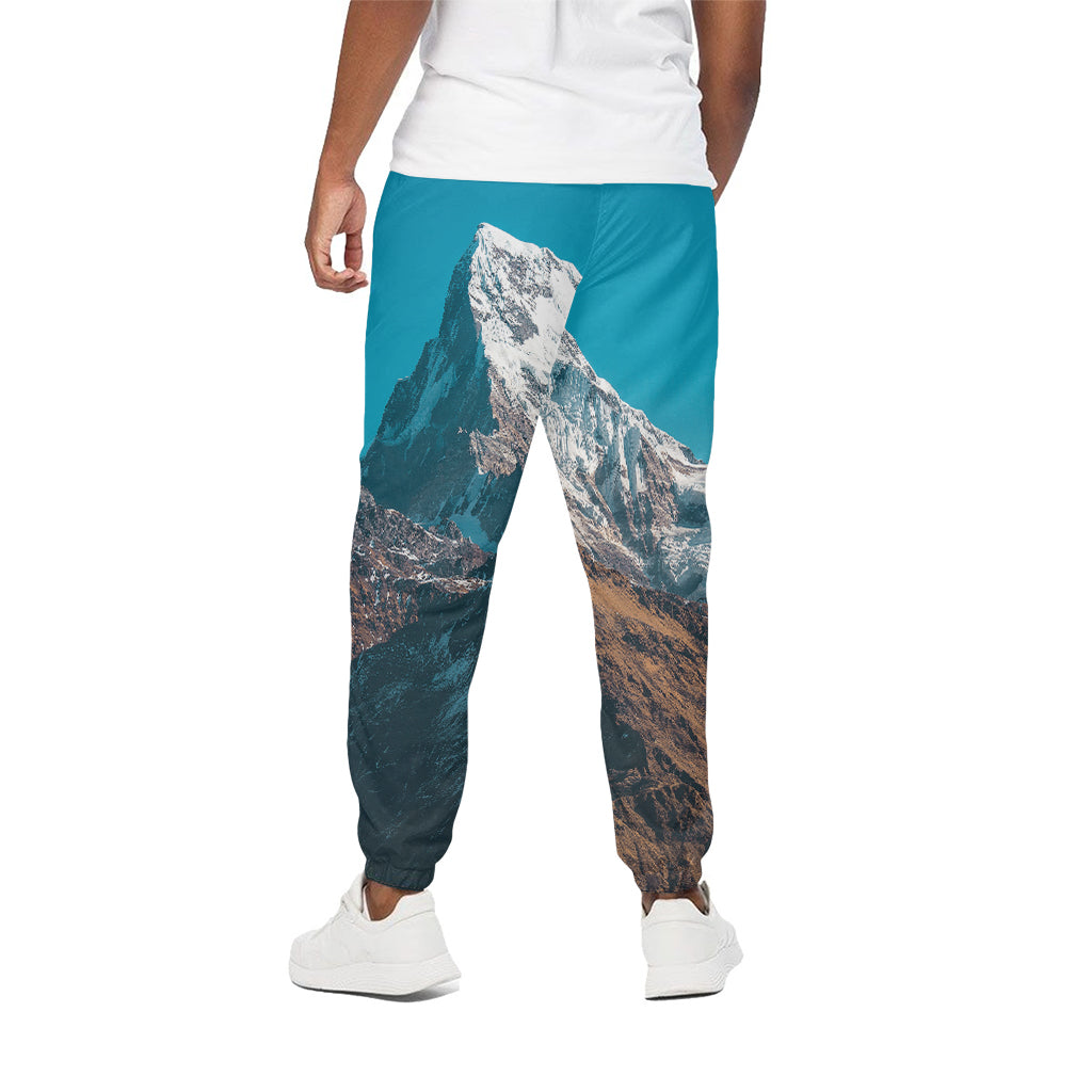 Himalaya Mountain Print Cotton Pants
