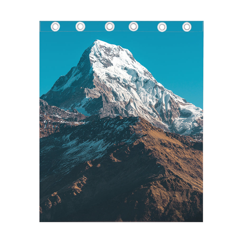 Himalaya Mountain Print Curtain