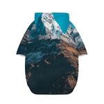Himalaya Mountain Print Dog Zip Up Hoodie