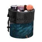 Himalaya Mountain Print Drawstring Makeup Bag