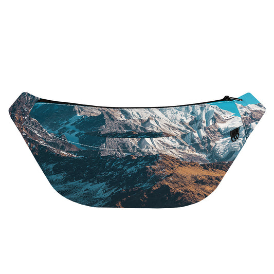 Himalaya Mountain Print Fanny Pack