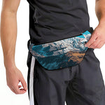 Himalaya Mountain Print Fanny Pack