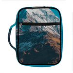 Himalaya Mountain Print Front Pocket Bible Bag