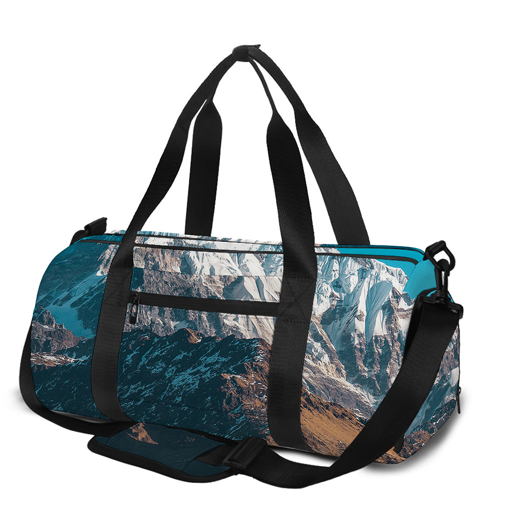 Himalaya Mountain Print Gym Bag