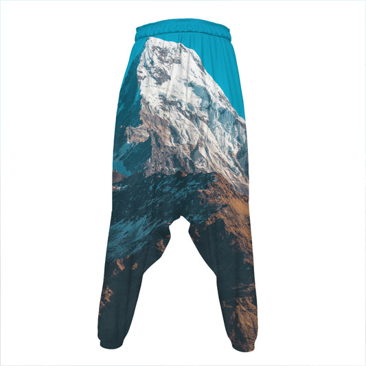 Himalaya Mountain Print Hammer Pants