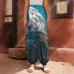 Himalaya Mountain Print Harem Pants