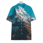 Himalaya Mountain Print Hawaiian Shirt
