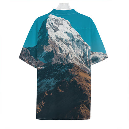 Himalaya Mountain Print Hawaiian Shirt
