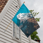 Himalaya Mountain Print House Flag