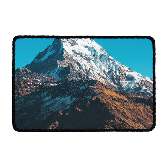 Himalaya Mountain Print Kitchen Mat