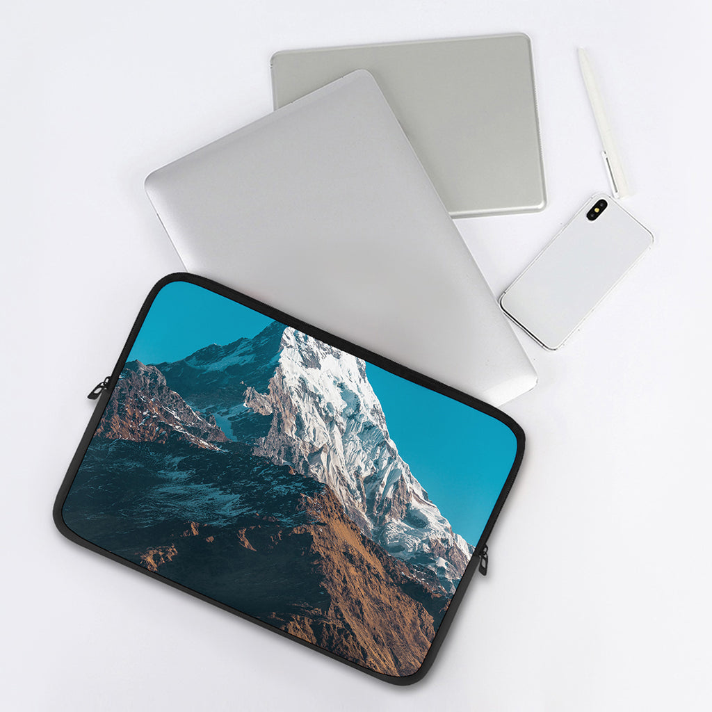 Himalaya Mountain Print Laptop Sleeve
