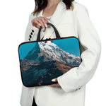 Himalaya Mountain Print Laptop Sleeve With Handle