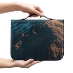 Himalaya Mountain Print Leather Bible Cover