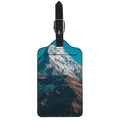 Himalaya Mountain Print Luggage Tag