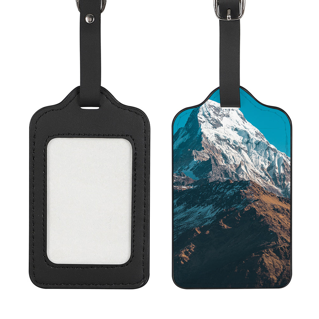 Himalaya Mountain Print Luggage Tag