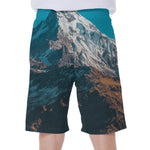 Himalaya Mountain Print Men's Beach Shorts