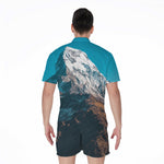 Himalaya Mountain Print Men's Rompers