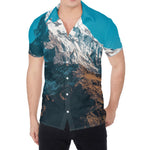 Himalaya Mountain Print Men's Shirt