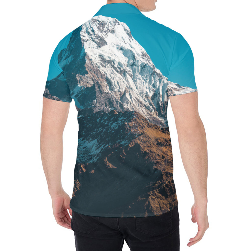 Himalaya Mountain Print Men's Shirt